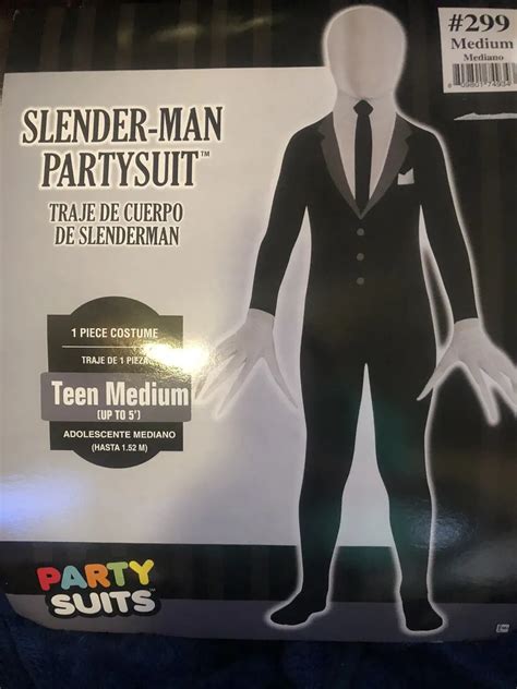 Slender Man Halloween Costume