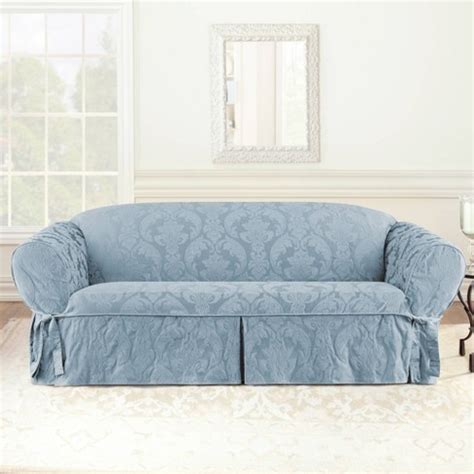 Matelasse Damask Sofa Slipcover - Sure Fit : Target