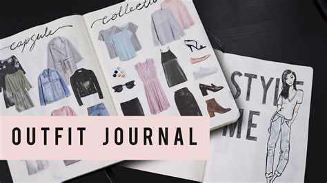 Bullet Journal Ideas Outfit Planning Ann Le Youtube