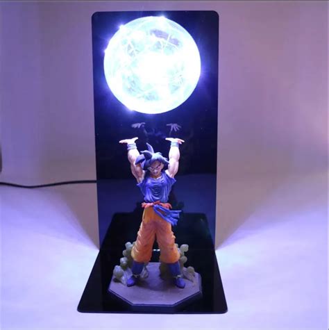 Dragon Ball Z Goku Action Figure Lamp Dbz Son Goku Led Light Gift Toys