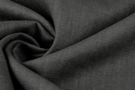 Washed Linen Dark Grey Yes Fabrics