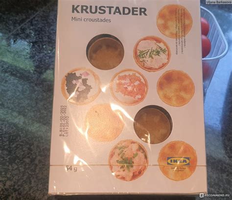 Ikea Food Krustader Mini Croustades