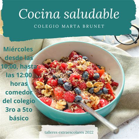 Cocina Saludable Colegio Marta Brunet