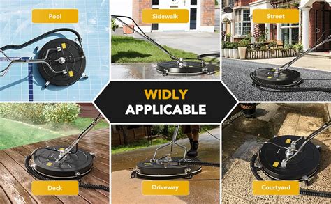 Eveage Inch Water Recovery Best Commercial Pressure Washer Surface