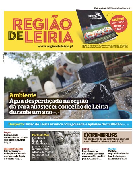 Edição 4458 de 25 agosto 2022 Revista Futebol União de Leiria e