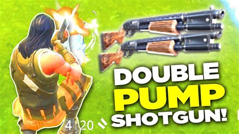 Double Pump Shotgun In Fortnite Is Broken Fortnite Battle Royale