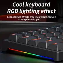 Mucai Mk Red Rgb Backlit Mechanical Gaming Keyboard Keys Wired Hot Swappable