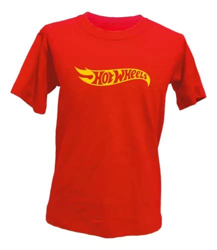 Camiseta Hot Wheels Infantil E Adulto