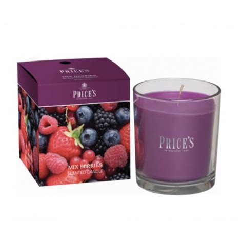 Price S Quality Candle S Mixed Berries Scented Jar Candle Gift Boxed