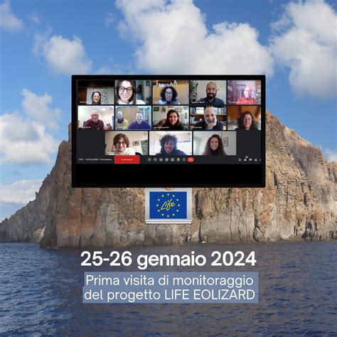 Prima Visita Di Monitoraggio Del Progetto Life Eolizard Associazione