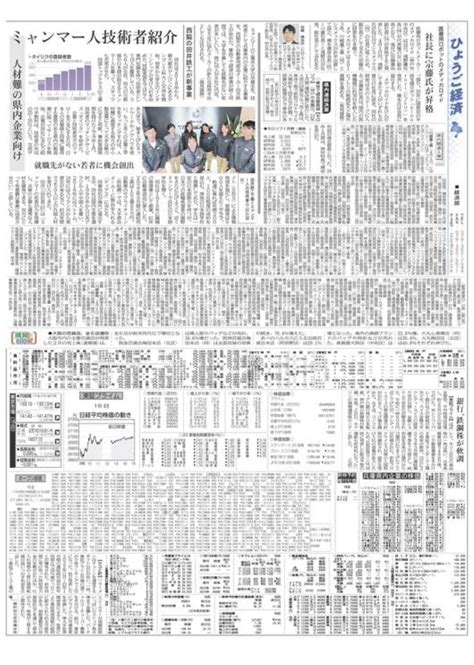 神戸新聞に当社の記事が掲載されました！ Tainexas