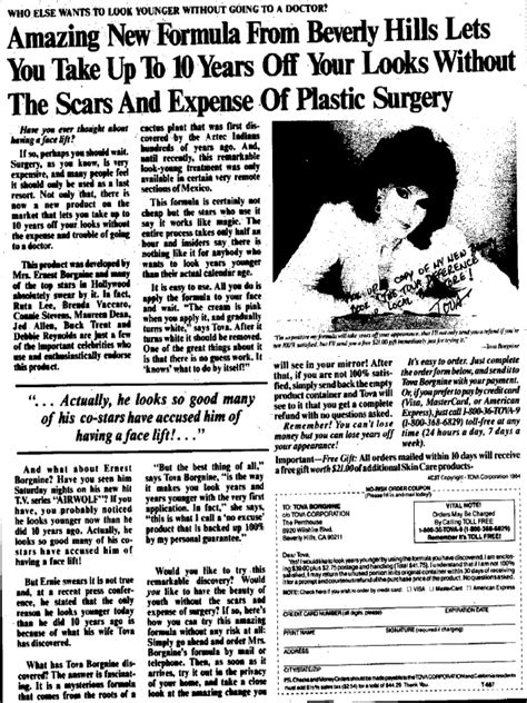 Gary Halbert Great Ads Tova Borgnine