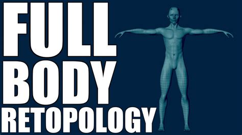 Blender Full Body Retopology With Polyquilt Addon Youtube