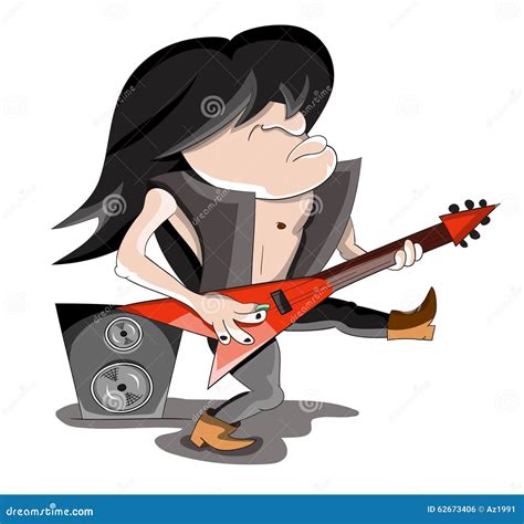 Guitarist Stock Vector - Image: 62673406