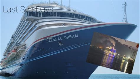 Carnival Dream Last Sea Days Steakhouse Debarkation Youtube