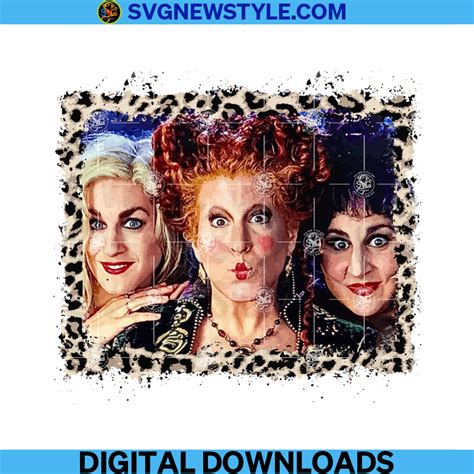 Hocus Pocus Png, Sanderson Sisters Png, Halloween Png, Halloween ...