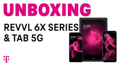 New REVVL Lineup 6x 5G 6x PRO 5G TAB 5G Unboxing T Mobile YouTube