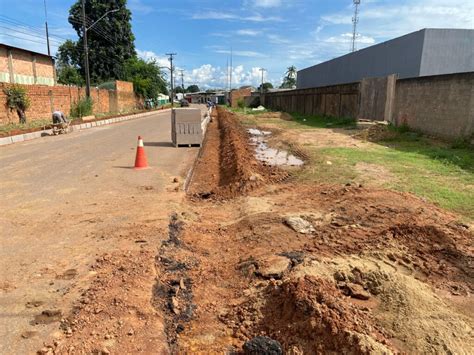 Prefeitura Realiza Obras De Cal Ada Sarjeta E Meio Fio A Pedido Do