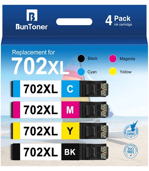 702xl Ink For Epson 702 Ink Cartridges Xl For Epson Ink 702 T702 For Workforce Pro Wf 3720 Wf