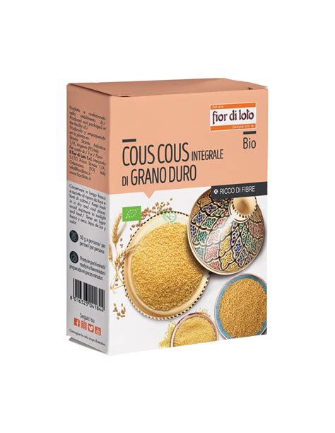 Cous Cous Integrale Grano Duro Bio G