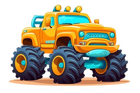 Download Ai Generated Tractor Monster Truck Royalty Free Stock