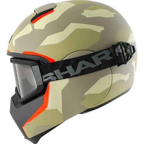 Shark Vancore Wipeout Motorcycle Helmet Goggles Full Face Urban