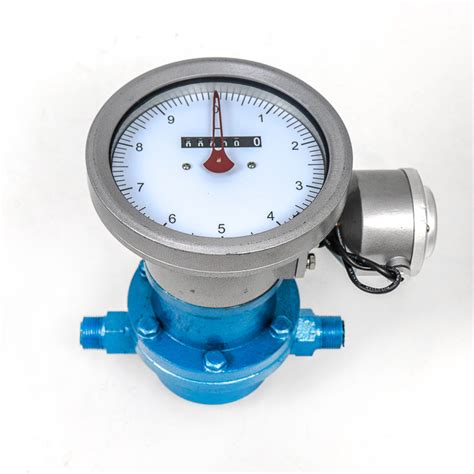 Stainless Steel Explosion Proof Oval Gear Flow Meters For Liquid Water