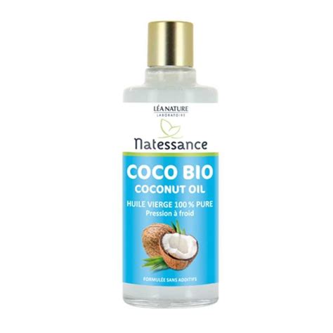 Natessance Coco Bio Huile Vierge Pure L A Nature Flacon De Ml