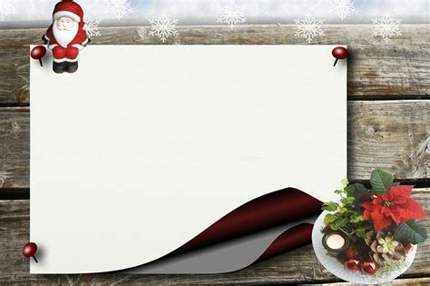 Download Wish List Santa Claus Bulletin Board Royalty Free Stock