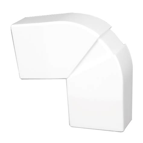 Ângulo Plano para Calha 20x12 5mm Branco 10055227 MaxMat