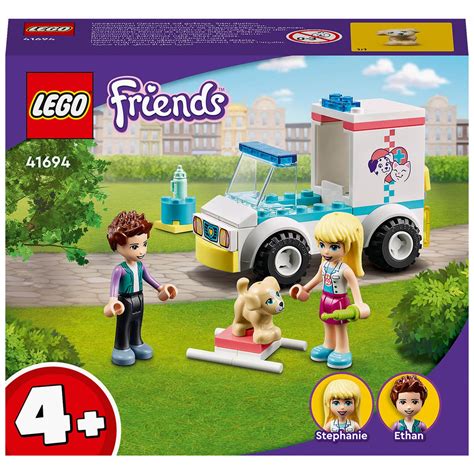 LEGO Friends: Pet Clinic Ambulance Animal Rescue Toy (41694) Toys ...