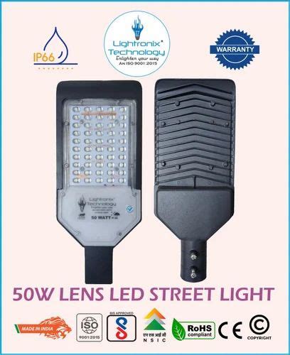 Pure White Watt Led Street Light With Day Night Sensor Ip Vac