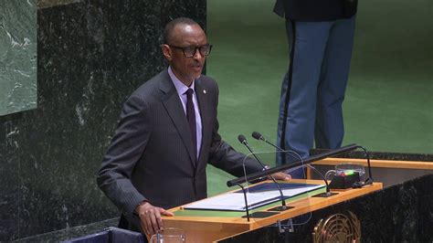 74th Un General Assembly Statement By President Kagame New York 24