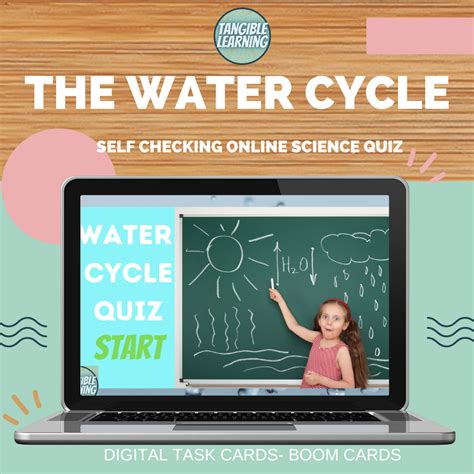 Water Cycle Science Digital Boom Card Deck Made By Teachers