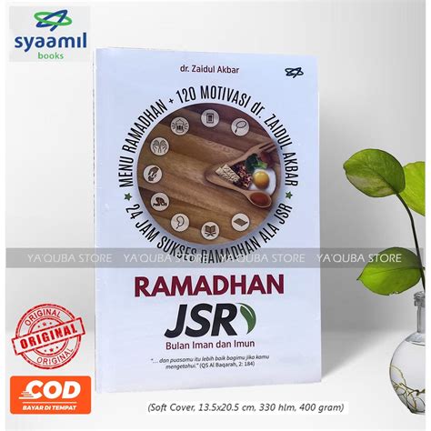 Jual SYAAMIL BUKU RAMADHAN JSR IMAN DAN IMUN DR ZAIDUL AKBAR SEHAT