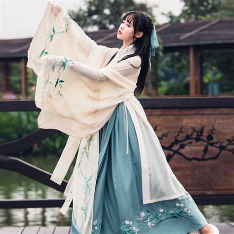 Chinese Traditional Fairy Costume Ancient Han Dynasty Princess Clothing National Hanfu Outfit