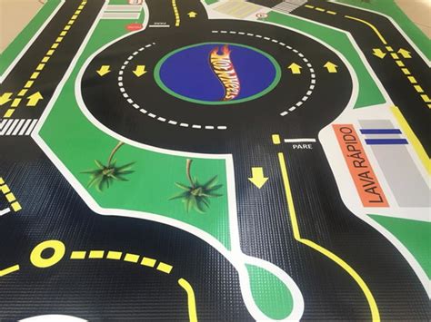 TAPETE EM LONA PARA BRINCAR HOT WHEELS Elo7 Produtos Especiais
