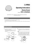 Wv Cs Sa Operating Instructions I Pro Products