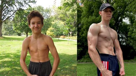 Teenager Calisthenics Body Transformation 5 Years 13 18 Calisthenics