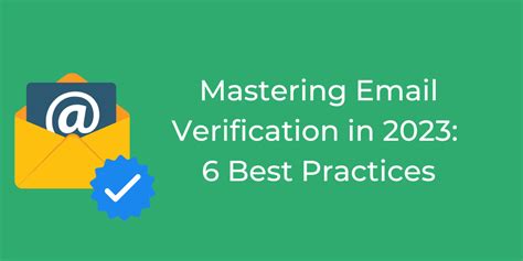 Mastering Email Verification Apps A Comprehensive Guide