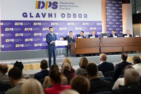 GO DPS prihvatio odluku predsjednika Mila Đukanovića da se povuče sa