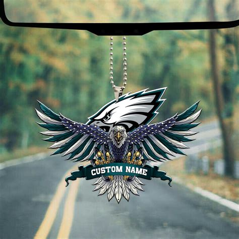 Ds Nfl Philadelphia Eagles Personalized Ornament Side Perfect