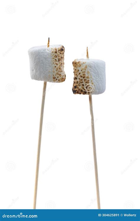 Roasted Marshmallows On A Stick Stock Image Image Of Flavor Gourmet