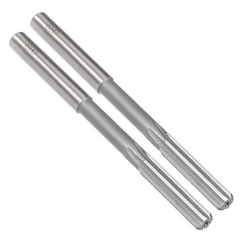 Chucking Reamer 8mm High Speed Steel H7 6 Straight Flutes Machine