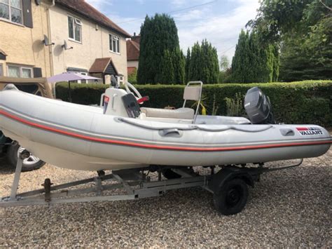 Valiant V 450 With Tohatsu 50HP 2 Stroke Rib For Sale From United Kingdom