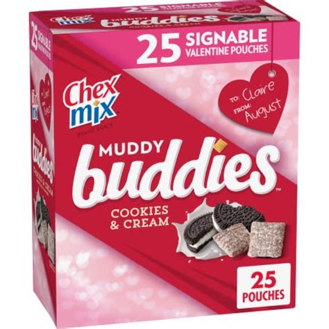 Chex Mix Valentines Cookies And Cream Muddy Buddies Bulk Lunch Box