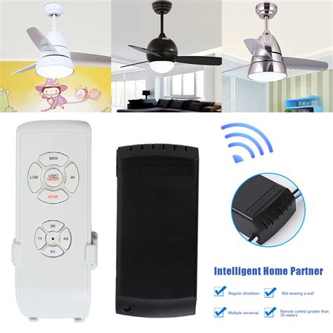 Universal Wireless Ceiling Fan Remote Control Kit Shelly Lighting