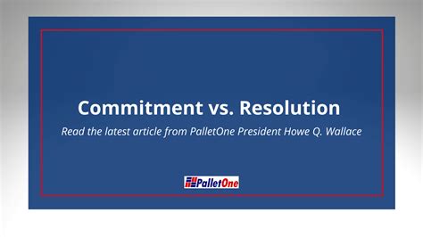 Resolutions Vs Commitments 1 Palletone Inc