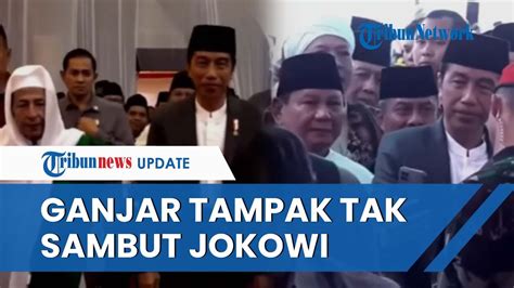 Beda Penyambutan Prabowo Dan Ganjar Ke Jokowi Menhan Rela Berhimpitan