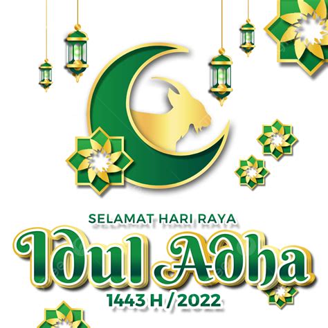 Kartu Ucapan Hari Raya Idul Adha Tahun Islam H Png Dibujos